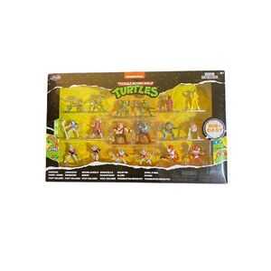 Nickelodeon new in box nano, diecast, ninja turtle figurines